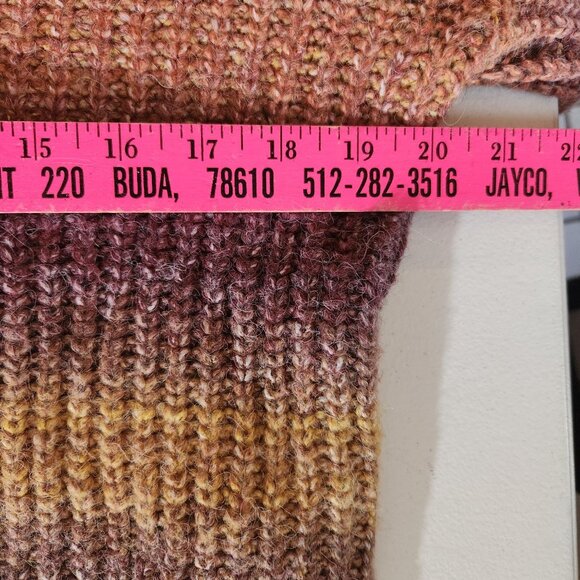 Old Navy Chunky Turtleneck Sweater Small Wool blend - Picture 7 of 8